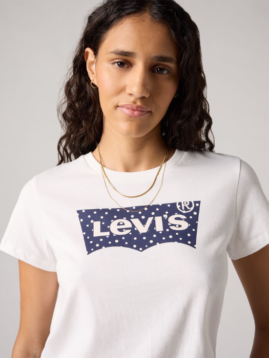 Levi's Женская Футболка Белая Regular [4]