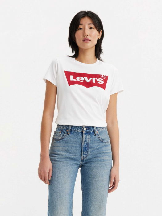 Levi's Женская Футболка Белая Regular [1]