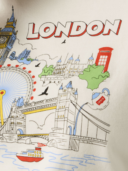 Levi's Женская Футболка Белая Regular [5]