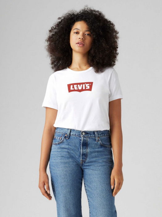 Levi's Женская Футболка Белая Regular [1]