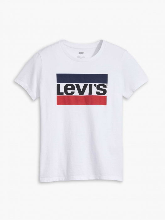 Levi's Женская Футболка Белая Regular [4]