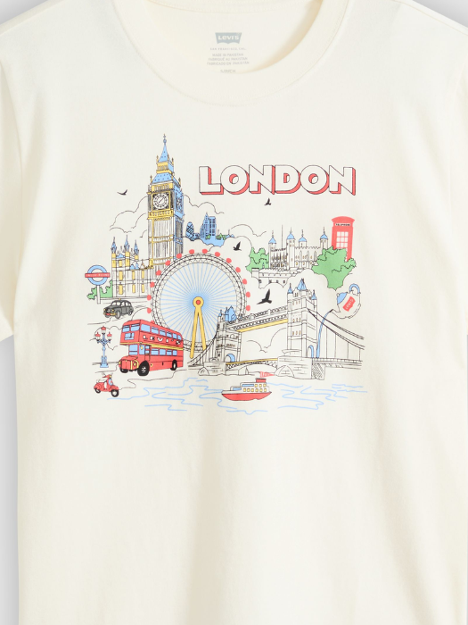 Levi's Женская Футболка Белая Regular [6]