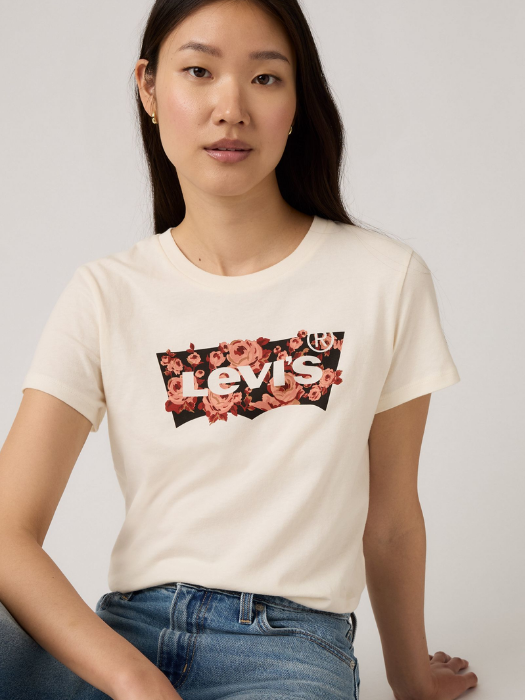 Levi's Tricou Alb Regular Femei [2]
