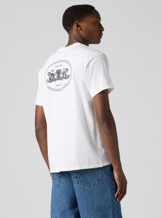 Levi's Tricou Alb Relaxed Barbati [4]