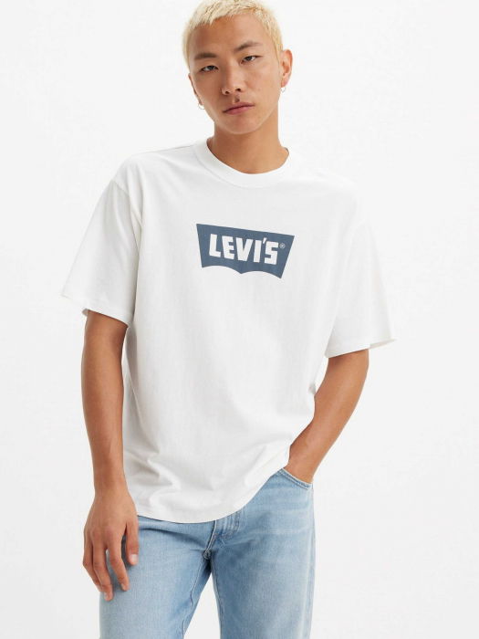 Levi's Мужская Футболка Белая Relaxed [3]