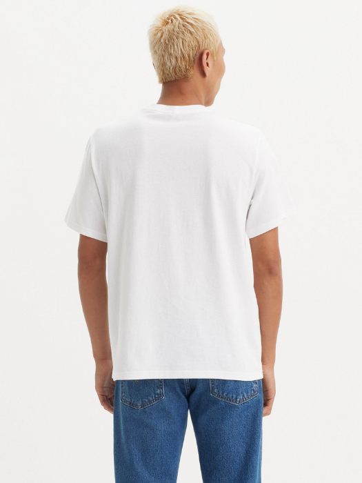Levi's Мужская Футболка Белая Relaxed [2]