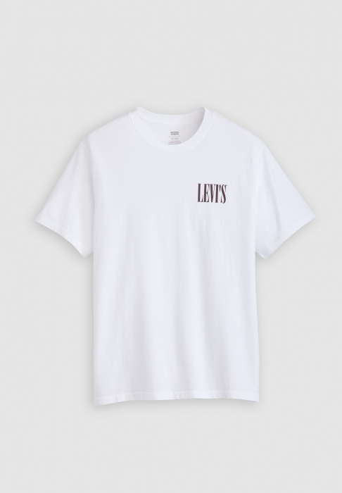 Levi's Мужская Футболка Белая Relaxed [4]