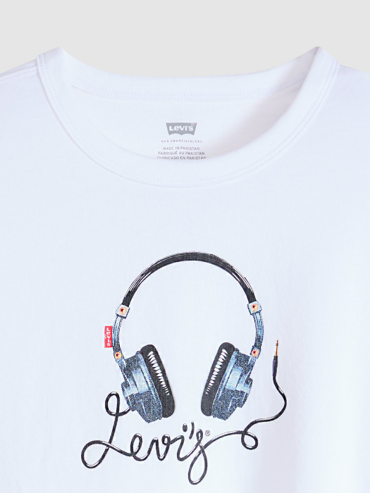 Levi's Женская Футболка Белая Relaxed [6]