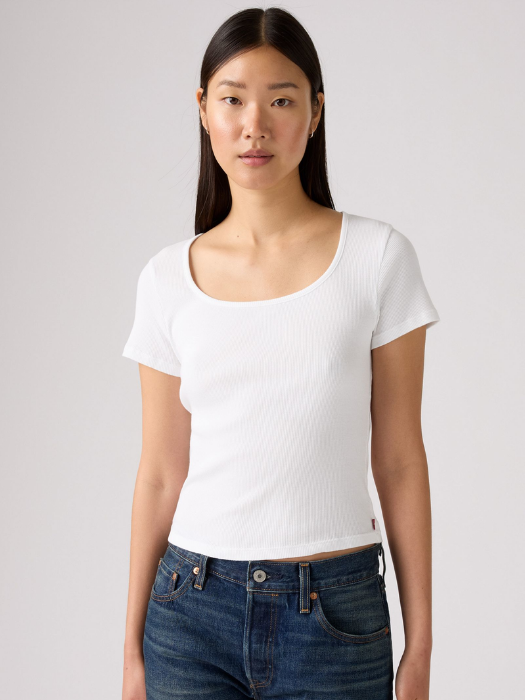 Levi's Tricou Alb Slim Femei [2]
