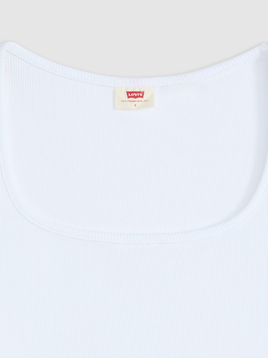 Levi's Женская Футболка Белая Slim [5]