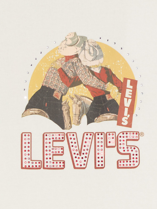 Levi's Tricou Alb Slim Femei [5]