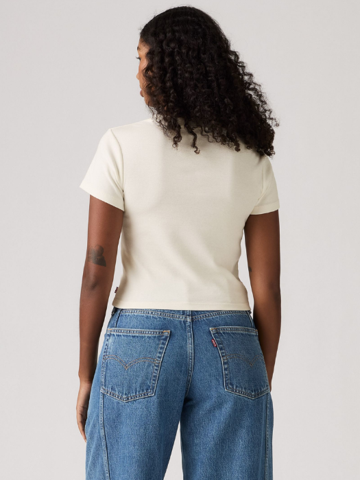 Levi's Tricou Alb Slim Femei [4]