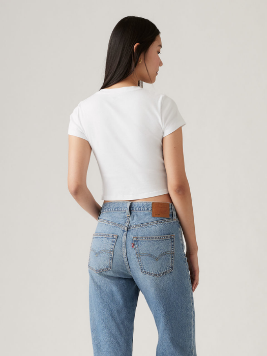 Levi's Tricou Alb Slim Femei [4]