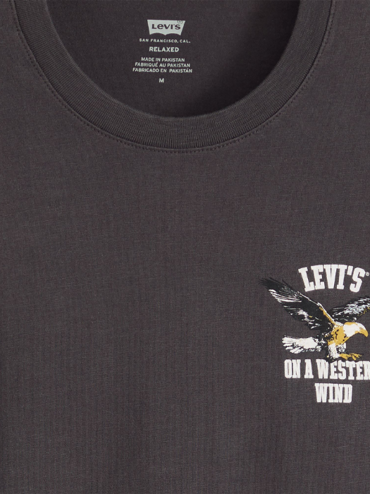 Levi's Tricou Gri Inchis Relaxed Barbati [5]