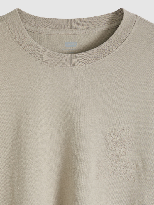 Levi's Мужская Футболка Бежевая Relaxed [6]