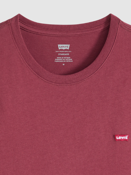 Levi's Мужская Футболка Вишнево-Красная Regular [5]