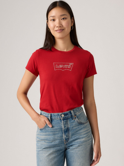 Levi's Tricou Rosu Regular Femei [2]