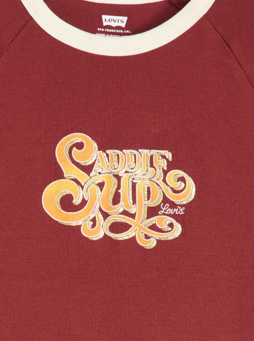 Levi's Tricou Rosu Slim Femei [5]