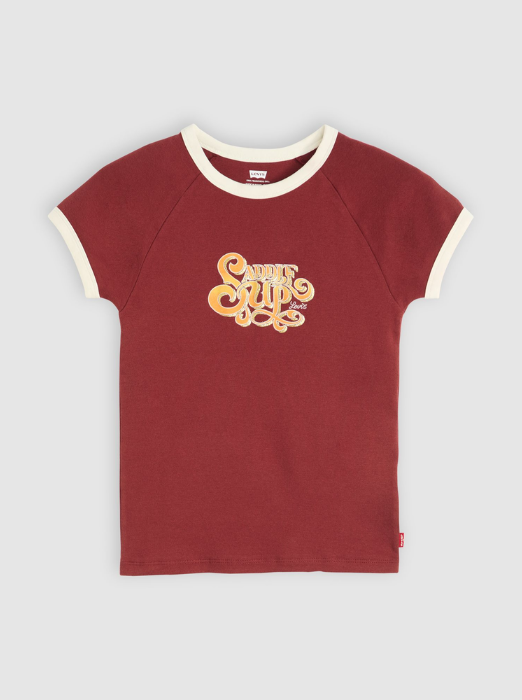 Levi's Tricou Rosu Slim Femei [6]