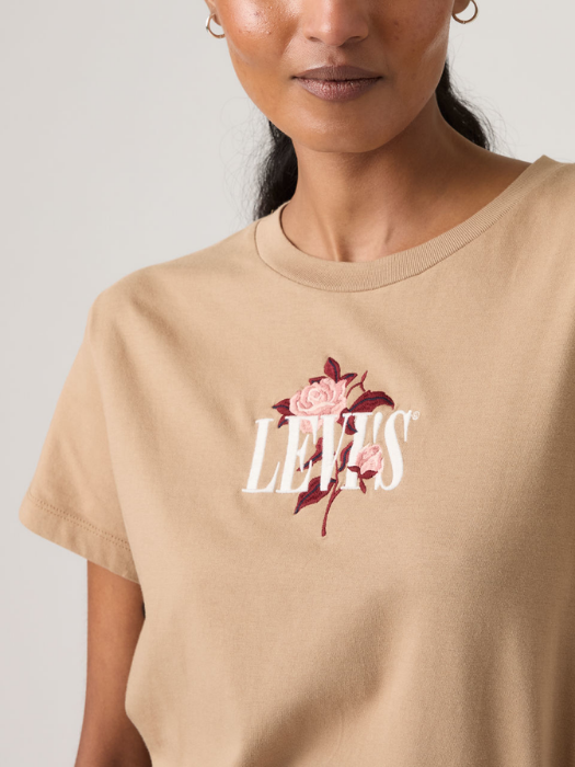 Levi's Tricou Bej Regular Femei [3]