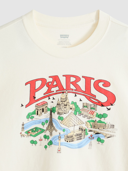 Levi's Tricou Crem Regular Femei [6]