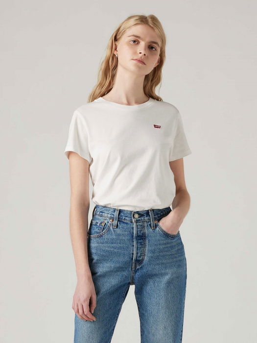 Levi's Женская Футболка Кремовая Regular [1]
