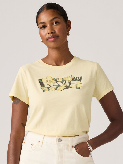 Levi's Женская Футболка Жёлтая Regular [3]