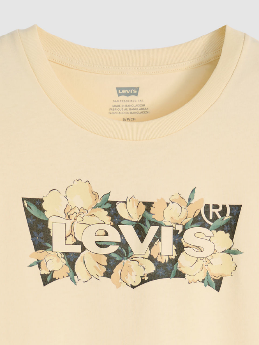 Levi's Женская Футболка Жёлтая Regular [6]