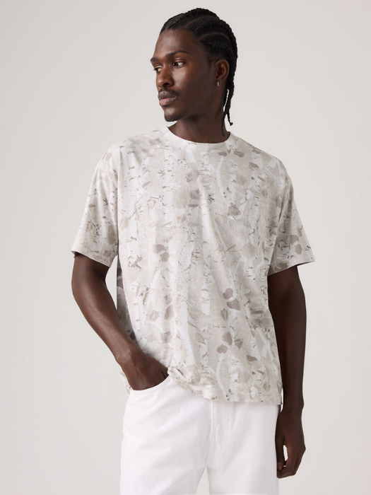 Levi's Мужская Футболка Серая Loose [2]