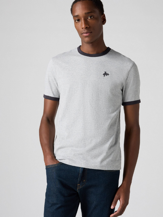 Levi's Tricou Gri Deschis Regular Barbati [3]