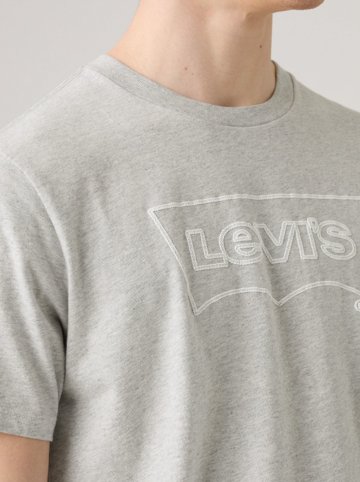 Levi's Tricou Gri Deschis Regular Barbati [3]