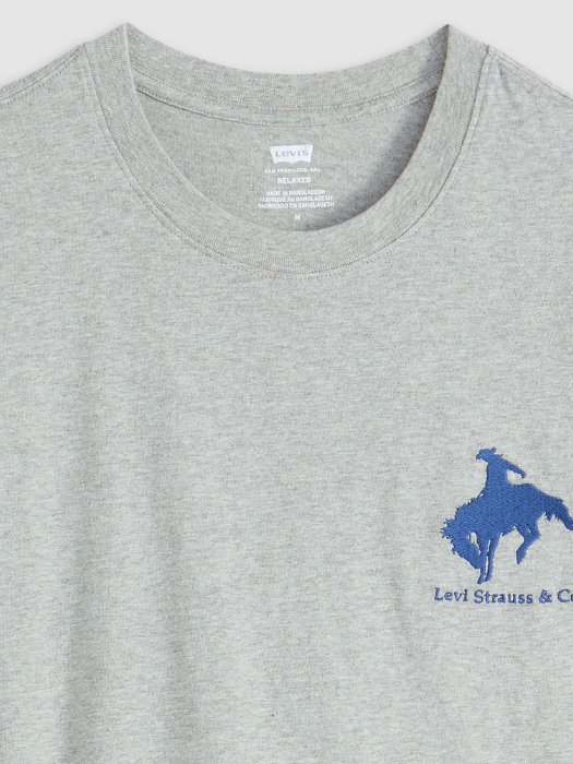 Levi's Tricou Gri Inchis Relaxed Barbati [5]