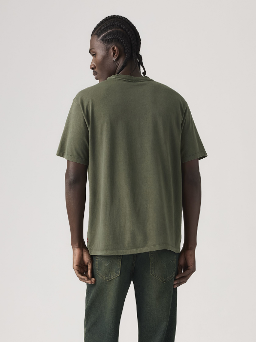 Levi's Мужская Футболка Хаки Relaxed [4]