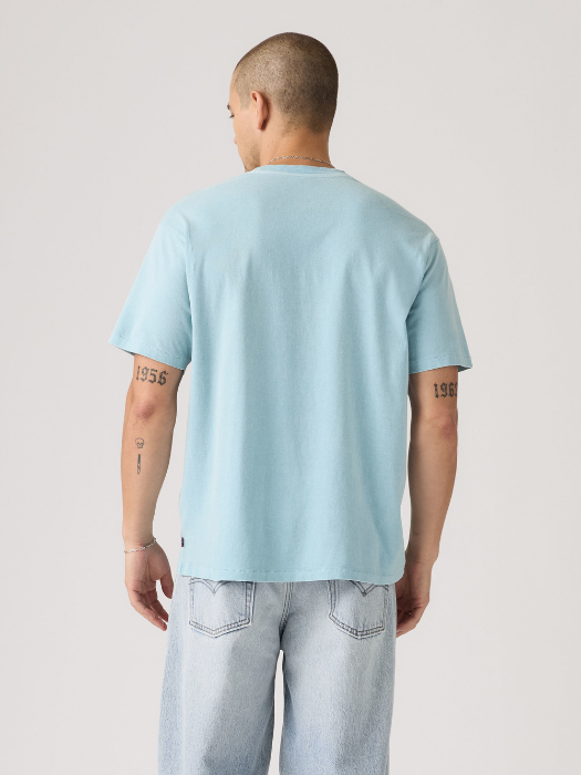 Levi's Tricou Albastru Deschis Relaxed Barbati [4]