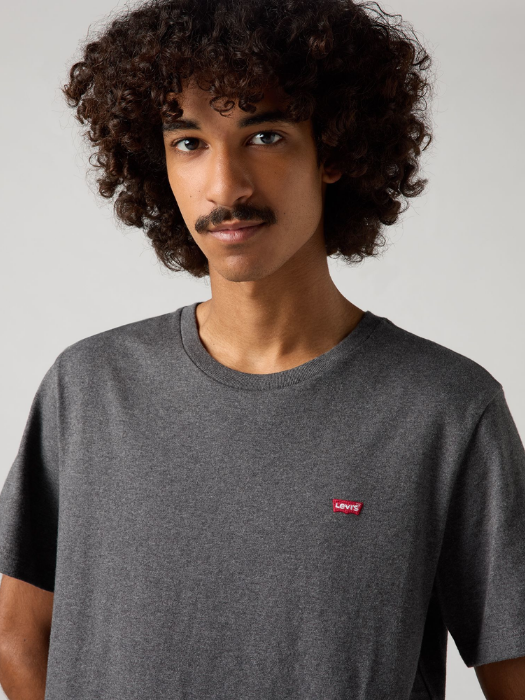 Levi's Мужская Футболка Тёмная Серая Regular [3]