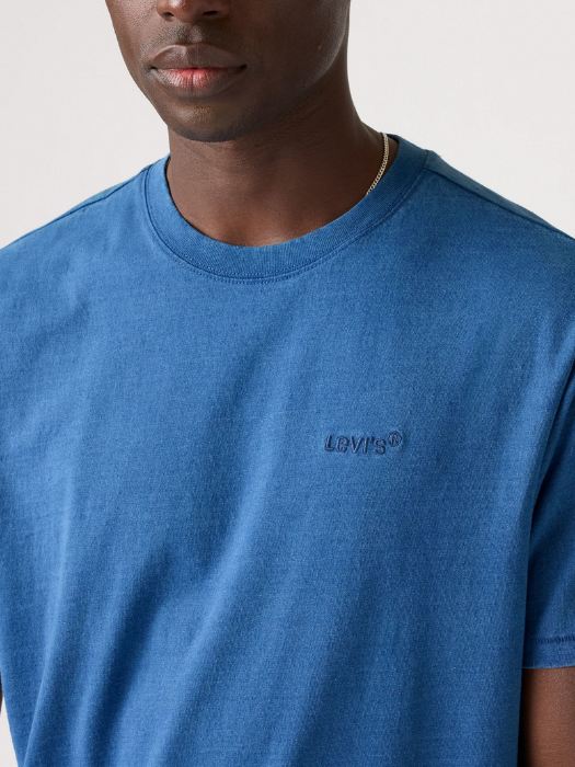 Levi's Мужская Футболка Синяя Relaxed [4]