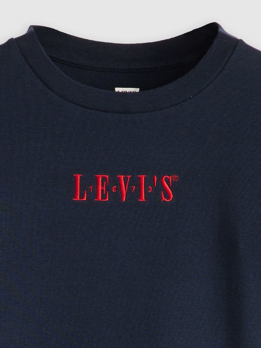 Levi's Женская Футболка Темно-Синяя Slim [5]