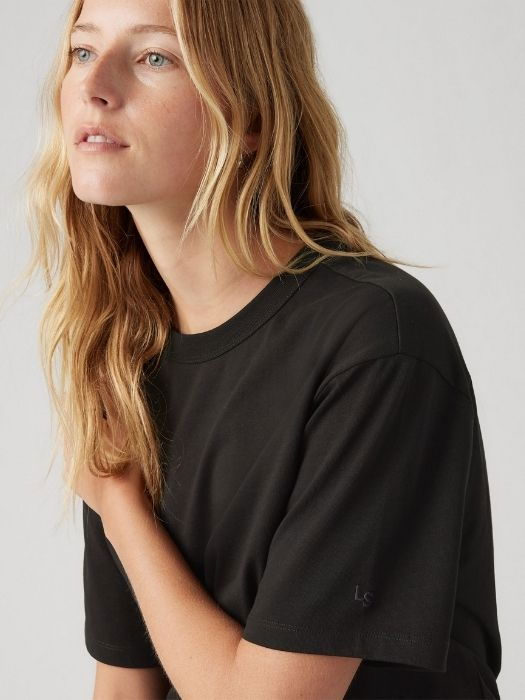 Levi's Женская Футболка Чёрная  [3]