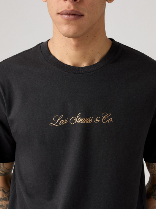 Levi's Tricou Negru Regular Barbati [3]