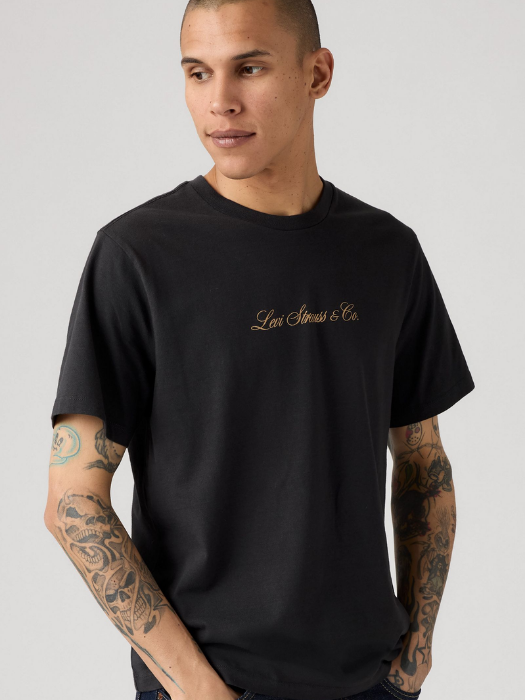 Levi's Tricou Negru Regular Barbati [2]