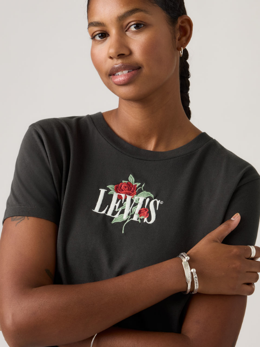 Levi's Tricou Negru Regular Femei [2]
