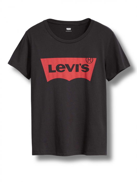 Levi's Женская Футболка Чёрная Regular [4]