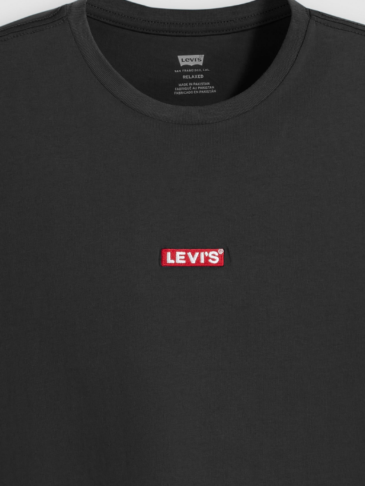 Levi's Мужская Футболка Чёрная Relaxed [5]