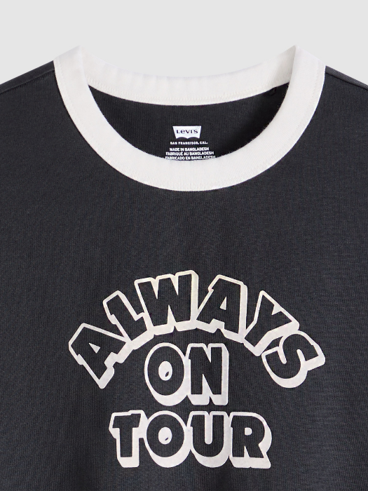 Levi's Tricou Negru Relaxed Femei [6]