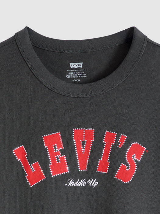 Tricou Negru Relaxed Femei [5]