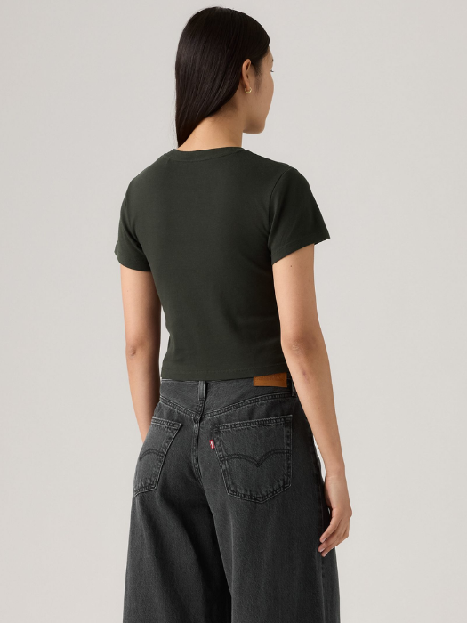 Levi's Tricou Negru Slim Femei [4]