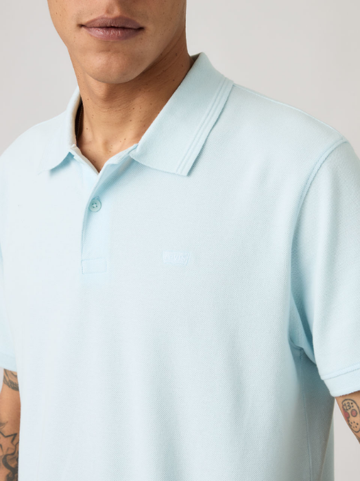Levi's Мужская Футболка-Поло Светло-Синяя Regular [2]