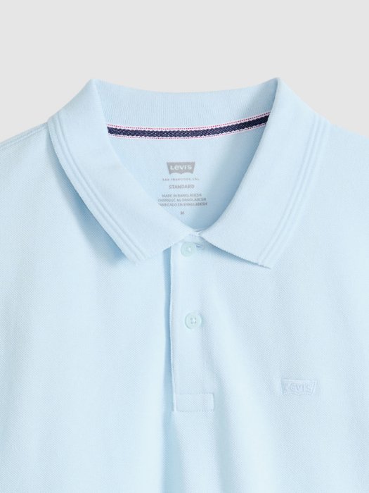 Levi's Мужская Футболка-Поло Светло-Синяя Regular [6]
