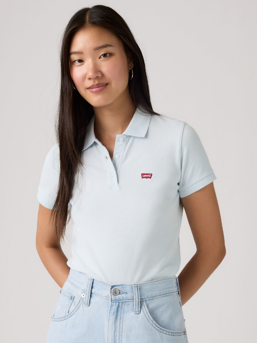 Levi's Женская Свитшот Светло-Синяя Regular [2]