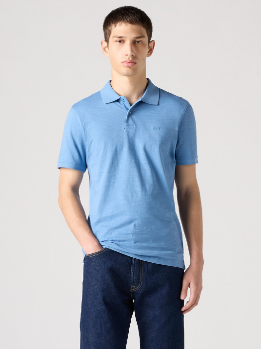 Levi's Tricou Polo Albastru Slim Barbati [1]